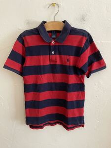 【送料無料】中古 RALPH LAUREN ラルフローレン ポロシャツ ボーダー サイズ7