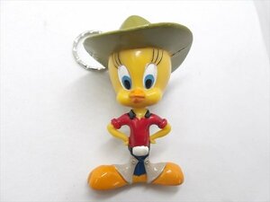 LOONEY TUNES トゥイーティ キーホルダー ウエスタンハット カウボーイハット ルーニー・テューンズ キーチェーン フィギュア 雑貨 アメ雑