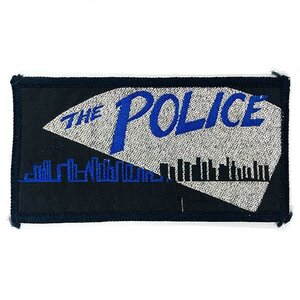 ポリス ビンテージ パッチ THE POLICE Vintage Patch バンド ロック 音楽 スティング Rock Music Sting