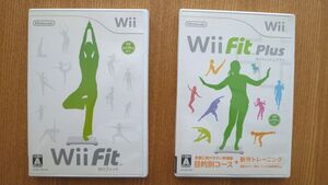 ☆ Wii ソフト 「Wii Fit」「Wii Fit plus 」　2個セット中古品 ☆