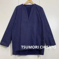 TSUMORI CHISATO ドット柄 ゆったり チュニック ブラウス