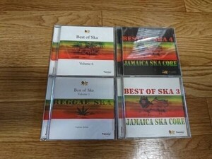 ★☆Ｓ07174　Best of Ska関連　CDアルバムまとめて４枚セット☆★