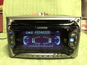  当時物KENWOOD ケンウッド「ＤＰＸ－７１０ＭＤ」CD＆MDレシーバ（イコライザーEQ/スペアナグライコ）本体のみ（中古・通電okジャンク品）