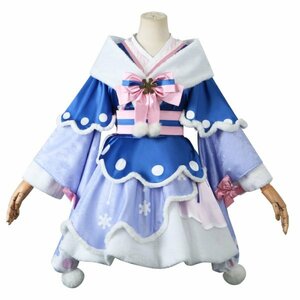 xd544工場直販 高品質 実物撮影 VOCALOID SNOW MIKU 2023｜雪ミク（初音ミク）lolita コスプレ衣装