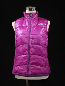 THE NORTH FACE ノースフェイス ACONCAGUA VEST アコンカグア ダウンベスト M レディース 紫