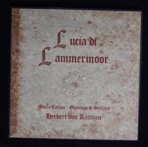 マリア・カラス／カラヤン／RIAS交響楽団【アメリカ　BJR 3枚組】ドニゼッティ／歌劇「ランメルモールのルチア」