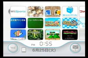 Wii本体のみ 内蔵ソフト10本入/おきらくスロットカーレーシングWii/バトルシティ/迷宮組曲/影の伝説/おきらくピンポン/ワギャンランド/他