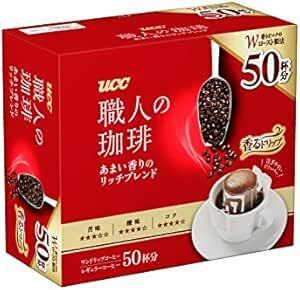 UCC 職人の珈琲 ワンドリップコーヒー あまい香りのリッチブレンド50