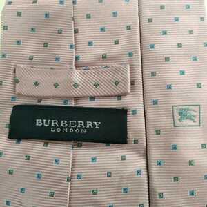 BURBERRY LONDON (バーバリーロンドン)ピンクドットネクタイ