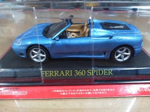 フェラーリ 360 モデナ スパイダー 1/43 特典付 アシェット 新品 未開封 FERRARI MODENA SPIDER　HACHETTE