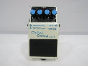 BOSS Digital Delay DD-5 ディレイ PSA MADE IN TAIWAN 本体のみ 動作確認済み ギター用エフェクター 中古品 ★090130