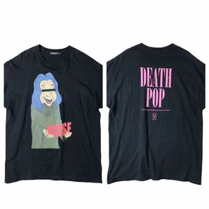 (D) UNDERCOVER アンダーカバー DEATH POP 半袖Tシャツ XL ブラック