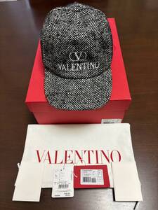 ファイナルウィーク!!! VALENTINO ヴァレンティノ 美品！ 希少！ キャップ　帽子　ハット サイズ　59　イタリア製