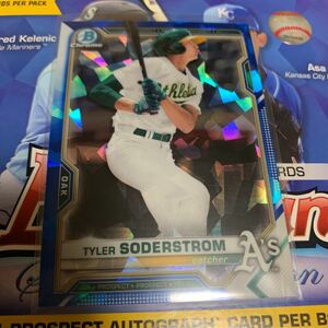 2021 bowman sapphire tyler soderstrom