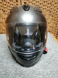EST フルフェイスヘルメット XLサイズ(61-62cm未満) ガンメタ NR-7 現状品