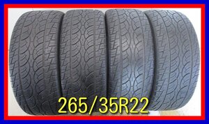 ■中古タイヤ■　265/35R22 102V NANKANG NK UTILITY SP-7 ムラーノ RX等 激安 夏タイヤ オンロード 送料無料 A838