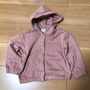 【中古】ZARA BABY ザラ　パーカー　SIZE 4-5YEARS CM110