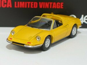 ディーノ 246 GTS（黄）LV【トミーテック社1/64ミニカー】【トミカの時】