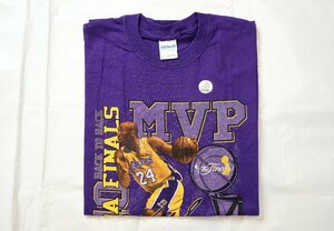 1円スタート！ 【デットストック品】Vintage NBA Tシャツ コービーブライアント No24 BACK TO BACK 2010 NBA FINALS MVP サイズM