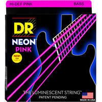 DR NPB-45 ベース弦 NEON Hi-Def PINK