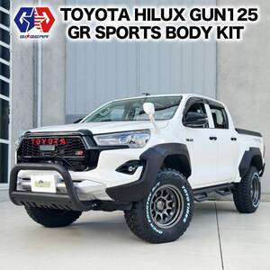 [GI★GEAR ジーアイ・ギア]オーストラリア仕様 GRスポーツルック ボディーキット 一台分 HILUX REVO ハイラックス レボ GUN125/HCC-HLXY051