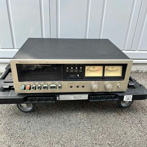 レア物 保管品 70s カセットデッキ Technics RS-630U 水平駆動 整備品 動作正常 美品 テクニクス スライドドア 大型VUメーター搭載