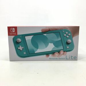 01wy0165★1円~ ニンテンドースイッチライト 本体 ターコイズ SwitchLite 動作確認済み 中古品