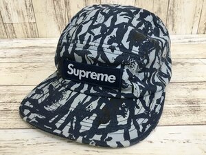 143A Supreme 13ss BOX Logo Camp Cap シュプリーム ボックス キャップ【中古】