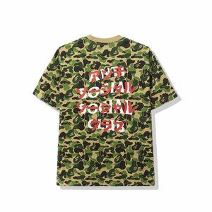 BAPE x ANTI SOCIAL SOCIAL CLUB / ABC CAMO TEE