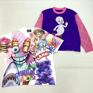 ■MILKBOY ミルクボーイ レディース 2点 まとめ売り Tシャツ セーター 古着 中古卸 /0.78kg■