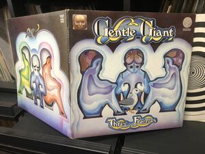 ブリット プログレ Org! LP 〓 Gentle Giant - 3Friends‘72英VERTIGO原盤 〓ヴァーテイゴ*メロトロン*ジェントル・ジャイアント* UK初版