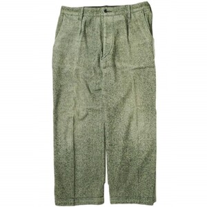 RRL ダブルアールエル 1 Pleated Herringbone Trousers 1タックヘリンボーントラウザーズ 782709288001 32 グレー Double RL パンツ g17988