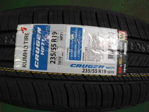 在庫 4本セット クムホ CRUGEN HP71 235/55R19 101V 23年製造 タイヤ 新品 RAV4 レクサスRX KUMHO 送料込¥56800～ 個人宅不可