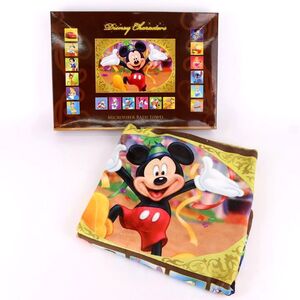 ディズニー バスタオル マイクロファイバー ミッキー 読売新聞 ノベルティ 小物 レディース ブラウン Disney