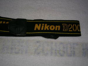 ☆　Nikon　ストラップ　D200　中古　☆