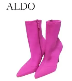 ALDO★ストレッチ★アンクルブーツ★ショートブーツ★ピンク★size35