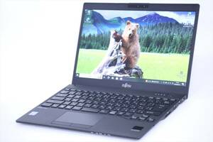 【1円～】LTE対応モデル！薄型超軽量918g モビリティ抜群！LIFEBOOK U939/A i5-8365U RAM8G SSD256G 13.3FHD Win10 無線LAN Thunderbolt3