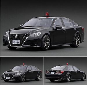 送料無料☆ ignition model製 1/18 1/18 Toyota Crown (GRS214) 警視庁高速道路交通警察隊 イグニッションモデル IG2194 絶版品