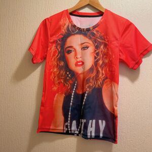 新品★レッド★80年代★Madonna★マドンナ★Tシャツ★ユニセックス★M