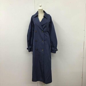 MURUA FREE ムルーア コート トレンチコート 012010000401 レースプリーツトレンチコート Coat 青 / ブルー / 10121178