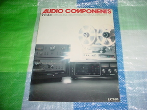 1979年/1980年/TEAC　製品の英語版カタログ