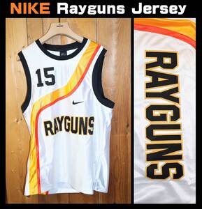 送料無料 即決【未使用】 NIKE ★ Rayguns Jersey (Lサイズ) ★ ナイキ レイガンズ CV1971-100 バスケ ゲームシャツ 税込定価1万3200円