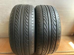 即決送料無料◆205/50R16/夏2本/残溝約5.5㎜/セリカ/アコード/ストリーム/ランティス/ロードスター/ランサー/インプレッサ/レガシィ等