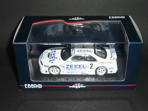 絶版 エブロ JGTC ZEXEL スカイライン 1996 BCNR33 R33 GT-R ニスモ NISMO スーパーＧＴ激Ｇ EBBRO 1/43