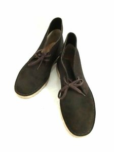 クラークス オリジナルス Clarks originals 靴 デザートブーツ S07 13292 スェード ブラウン サイズ25.5cm 箱なし 使用痕あり 中古 ■