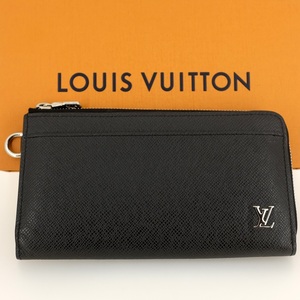 【美品】LOUIS VUITTON ルイヴィトン ジッピー・ドラゴンヌ 長財布（小銭入れあり） M69409 ノワール 黒 ストラップ欠品