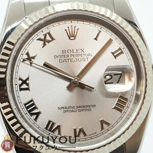 ROLEX/ロレックス DATEJUST デイトジャスト Ref.116234 シルバーローマ文字盤 D番 クラスプ「MA6」 SS×WG 自動巻き 腕時計