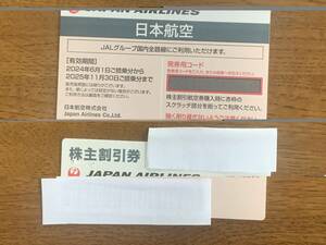 日本航空株主割引券　～2025年11月30日迄有効