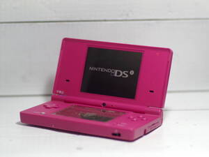 M11527 Nintendo DSi ピンク ゲーム読み込みプレイ/サウンドOK アルコールで外装除菌済 ペンなし ゆうパック60サイズ0610 