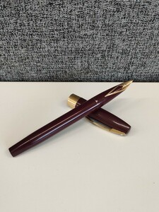 ◎0606/1907 SHEAFFER’S シェーファー SHEAFFER 万年筆 ボルドー ペン先 14K MADE IN USA ※同梱不可